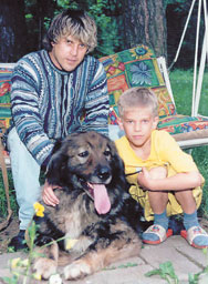 Алексей Глызин с сыном Игорем