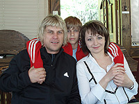Алексей Глызин, Игорь Глызин и администратор сайта